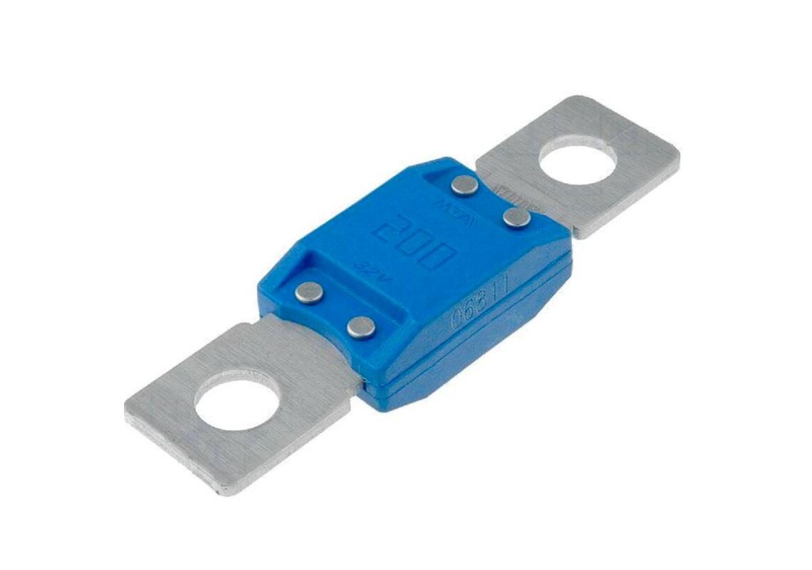 1 FUSIBLE PUISSANCE MEGA 200A BLEU